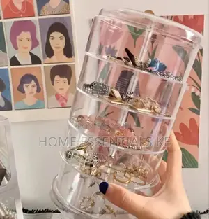 *5 Tier Acrylic Rotating Jewellery Holder