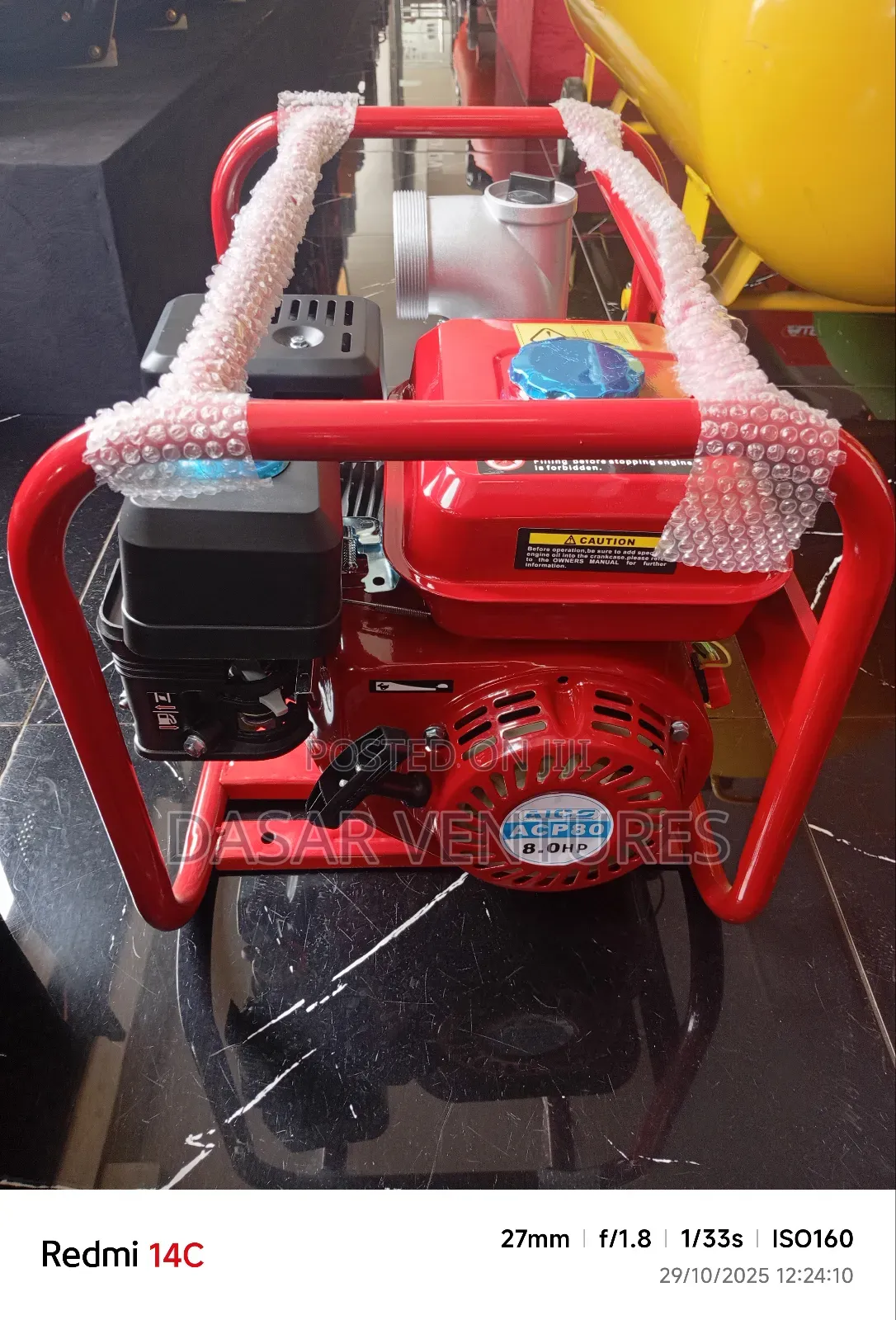 Water Pump 3" Aico Japan