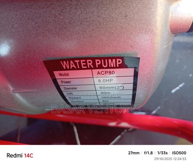 Water Pump 3" Aico Japan - thumbnail 2