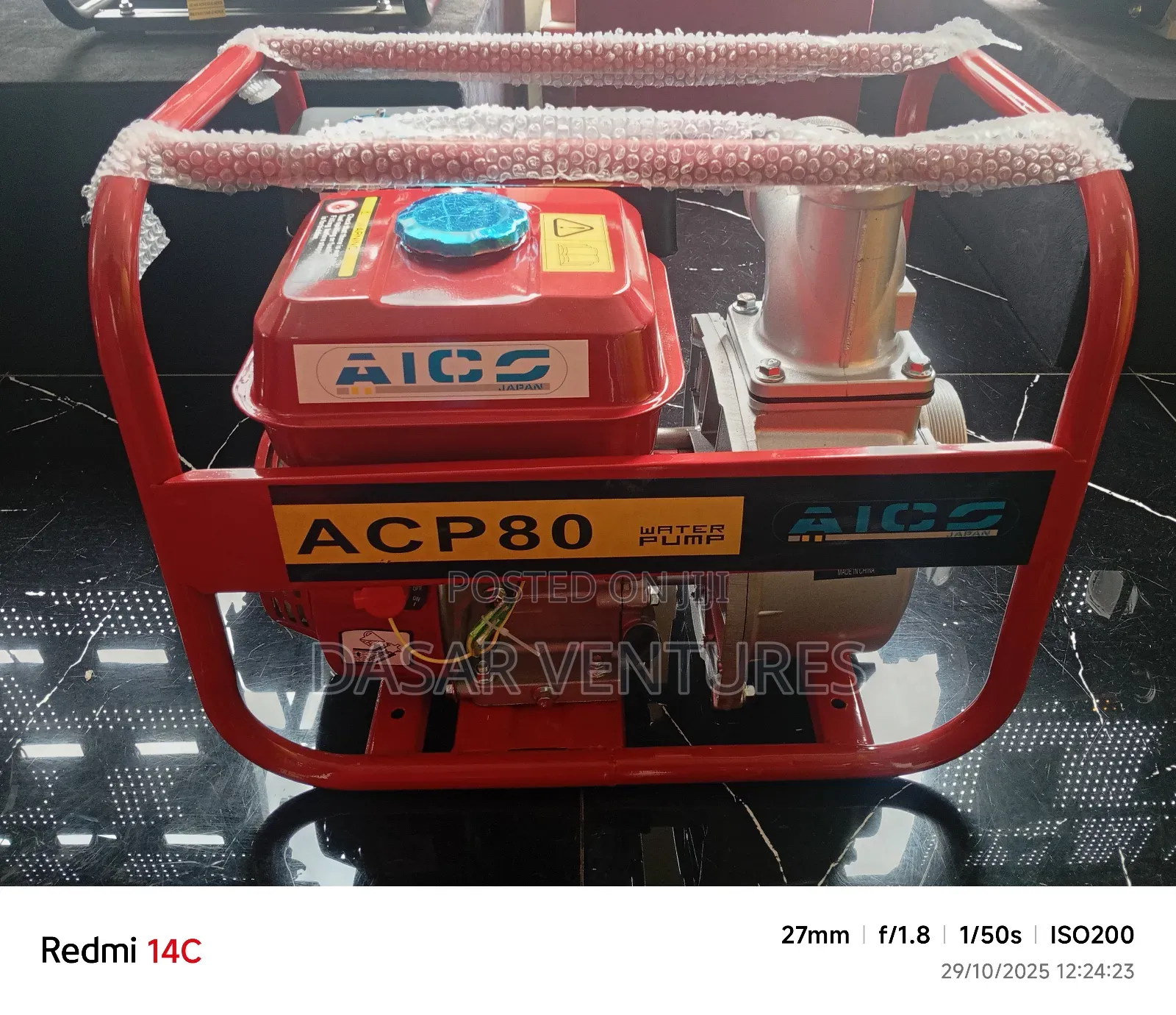 Water Pump 3" Aico Japan