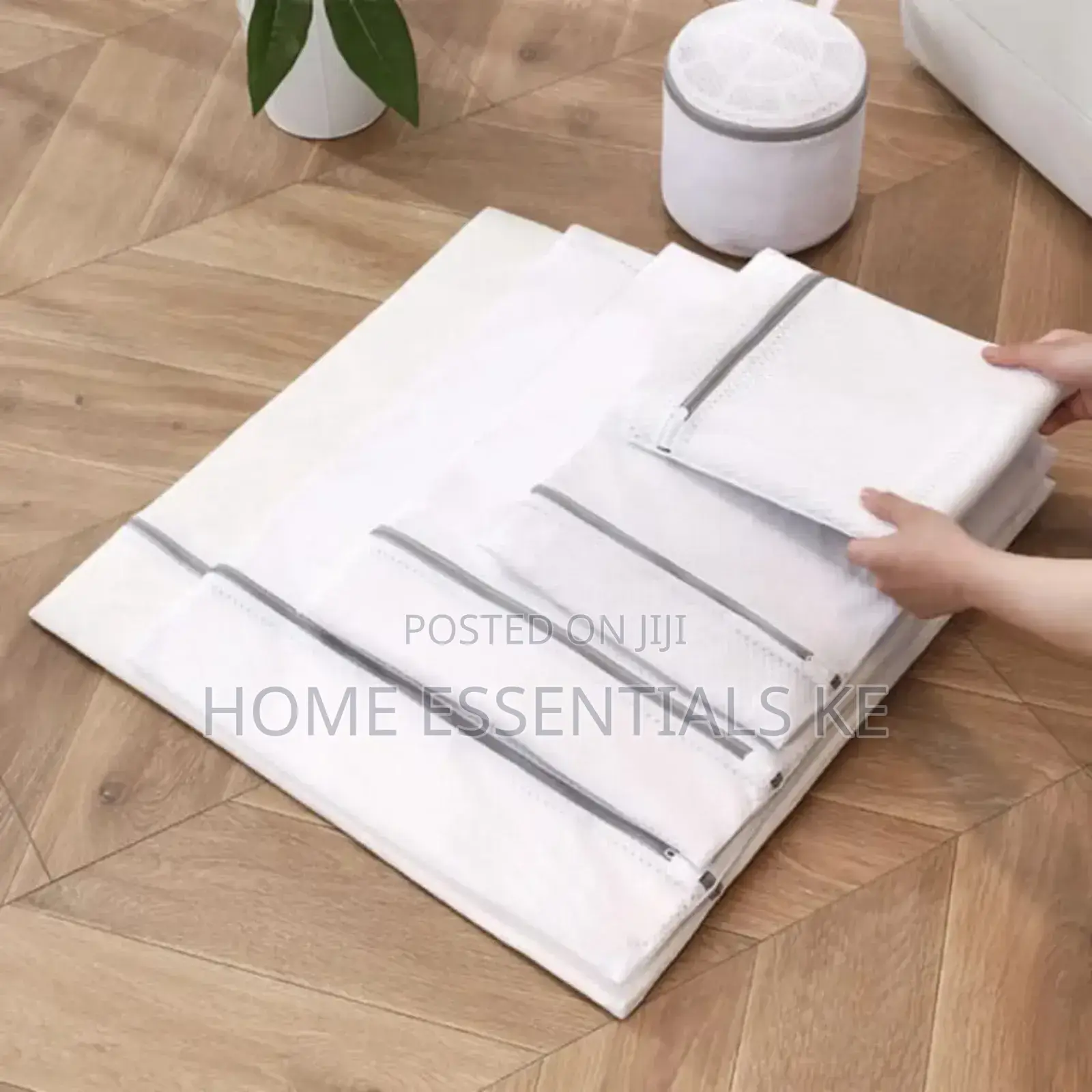 *6pcs Zipper Mesh Laundry Bags