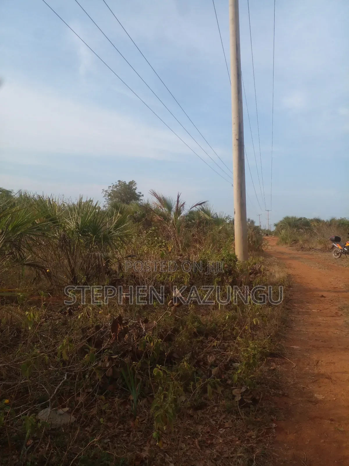 5 Acres Land 700 Metres From Beach