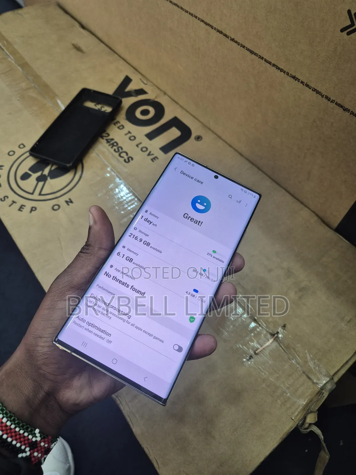 Samsung Galaxy Note 20 Ultra 5G 256 GB Gold