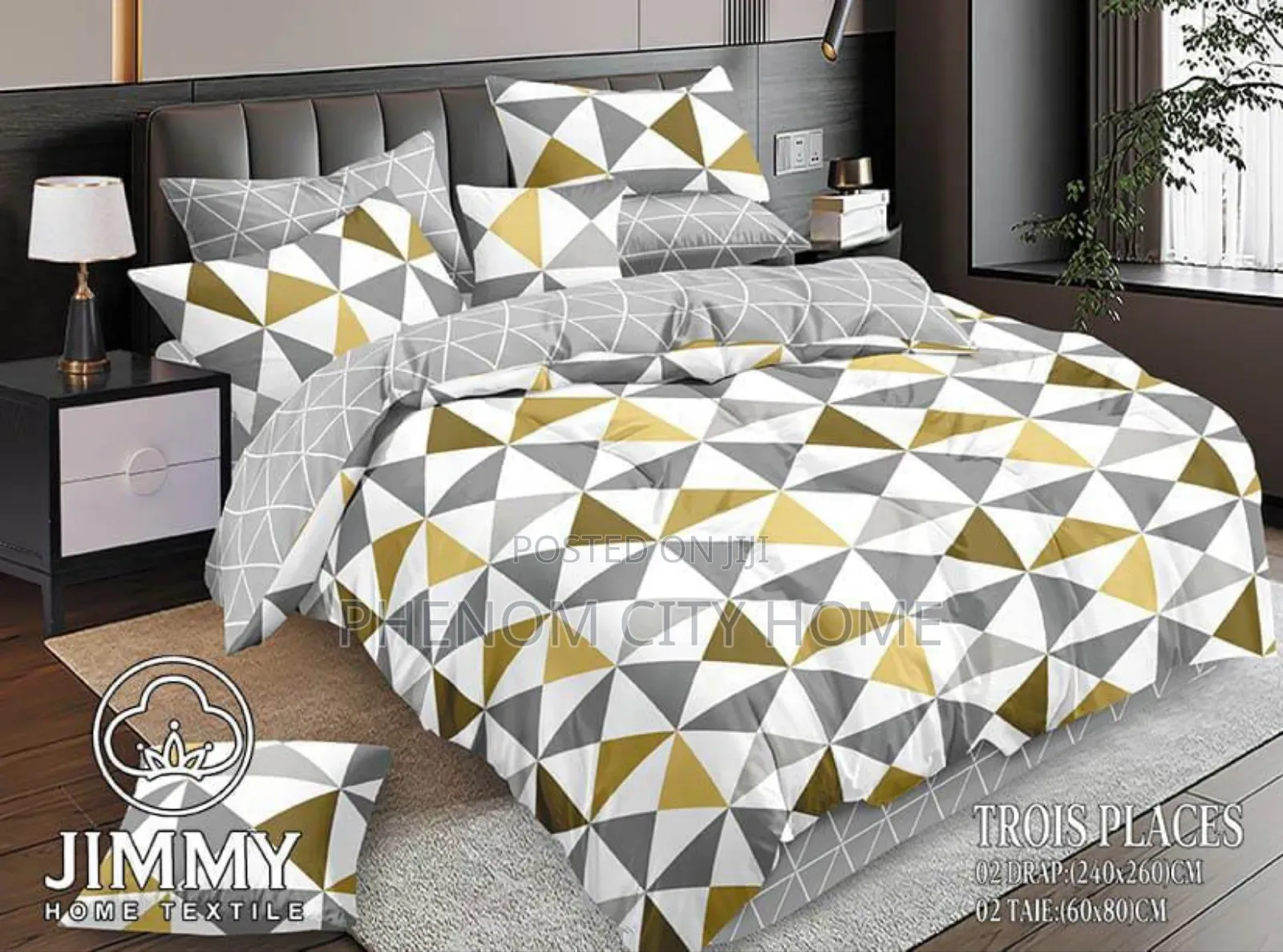 Jimmy Patterned Kingsize Duvet Cover