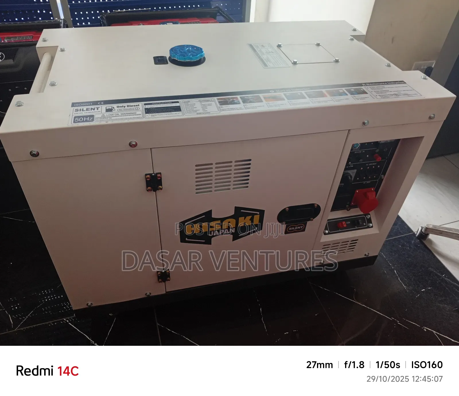 Generator 16kva Hisaki Japan