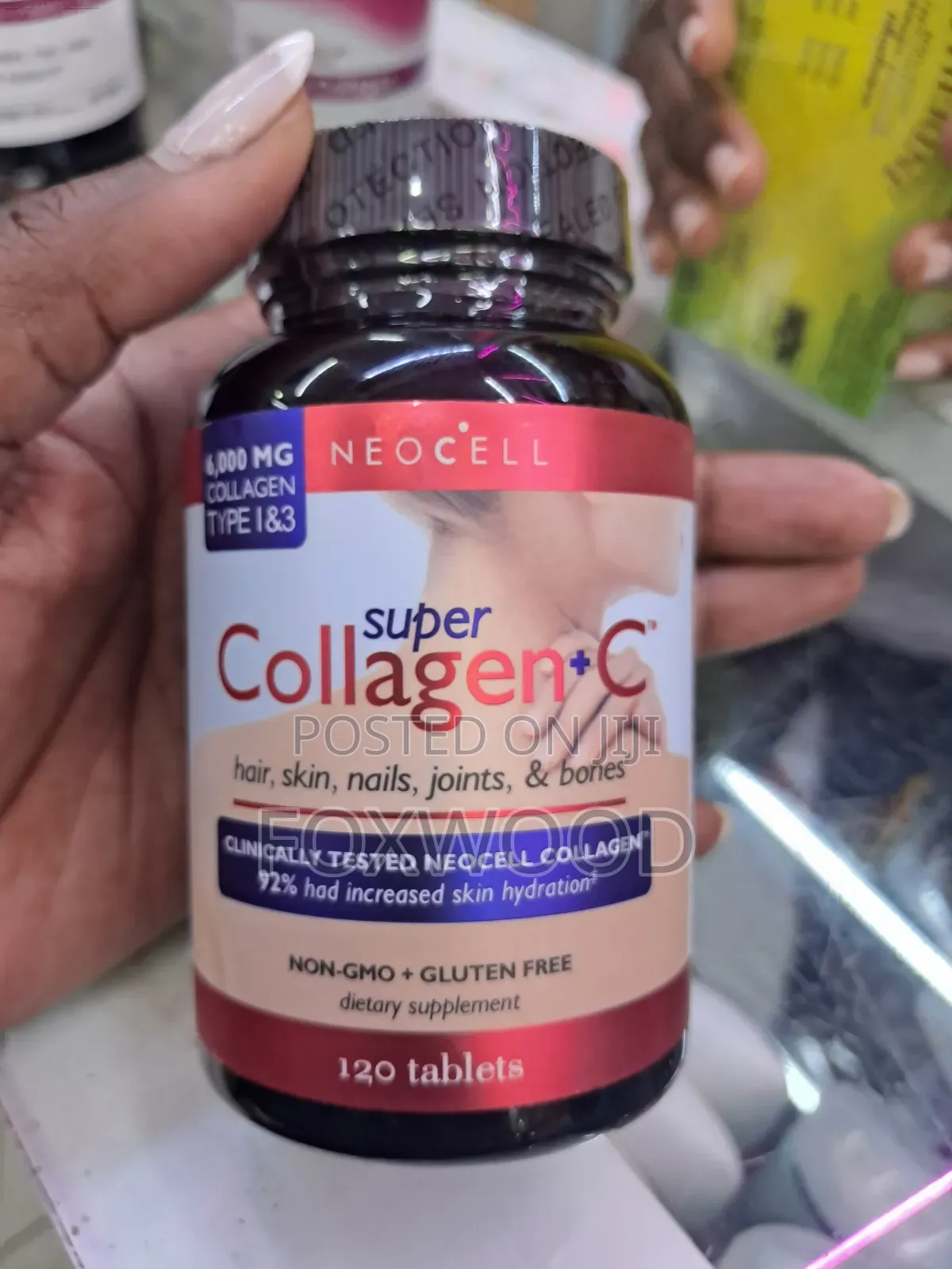 Neocell Super Collagen + C, a Dietary Supplement 120 Tablets