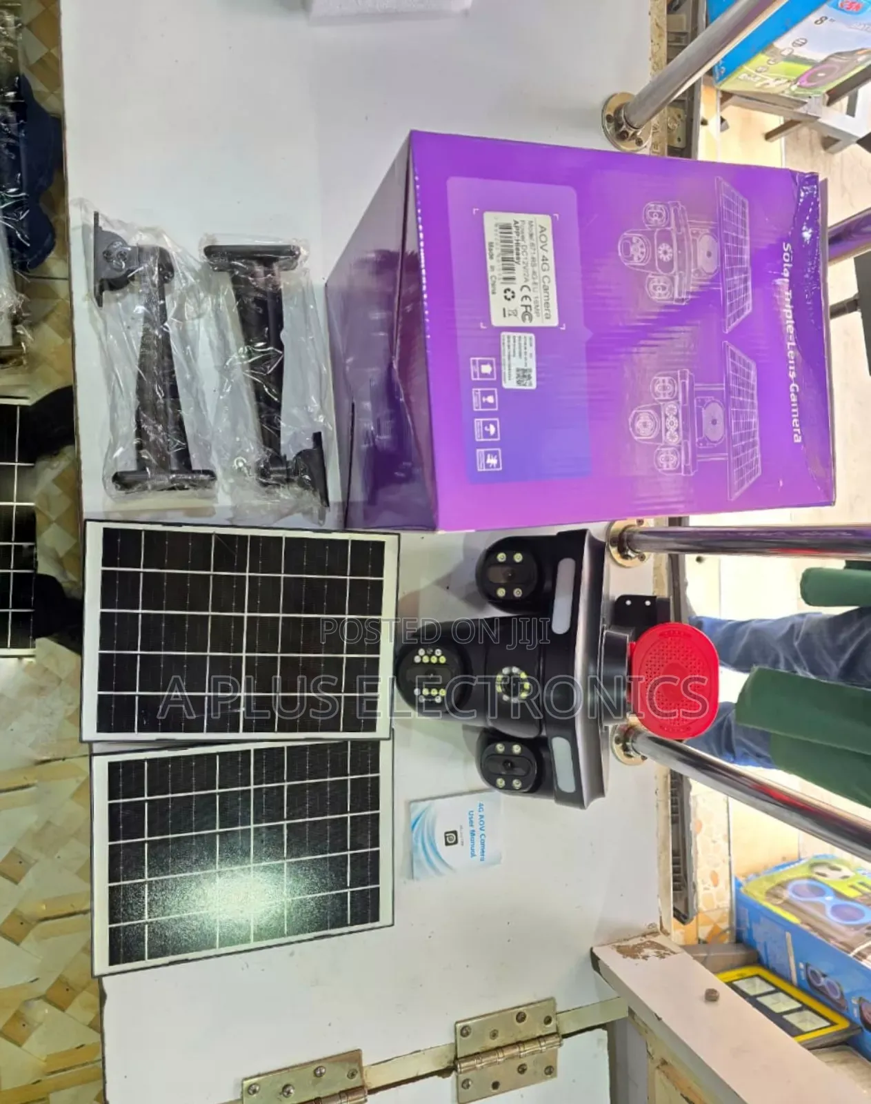 Rs5604 Solar 4g 4 Cameras