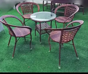 Rattan Outdoor Dining Set – Ideal For Hotels, Homes & Cafés
