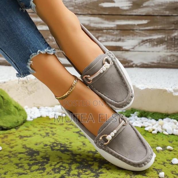 Pink,Green,Grey Black Ladies Fancy Loafers