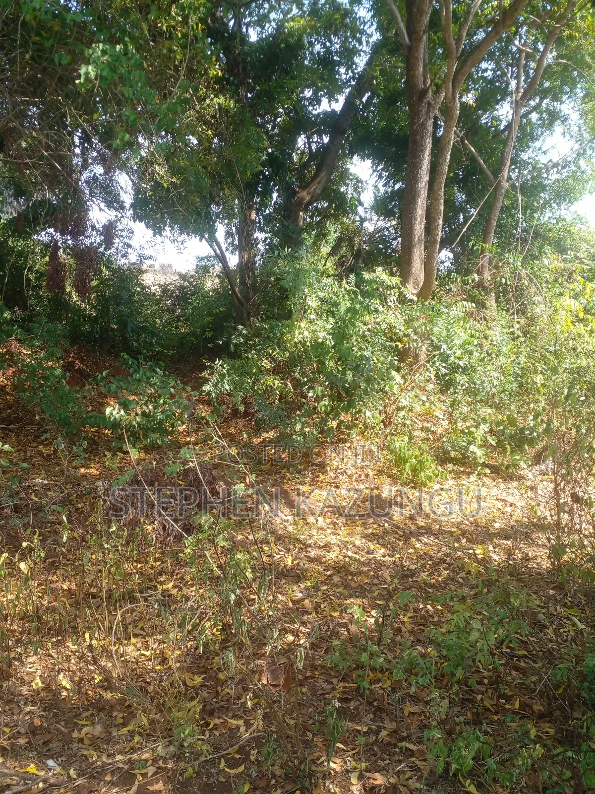 1/2 Acre Plot on Sale in Kinondo Beach Side.