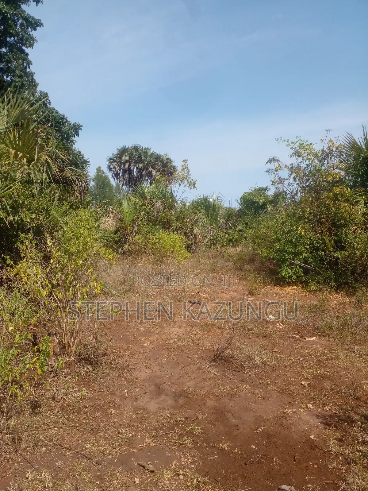1/2 Acre Plot on Sale in Kinondo Beach Side.