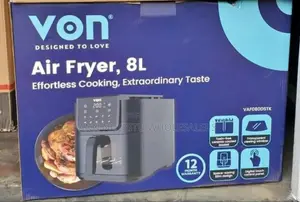 Digital Von Air Fryer 8ltr