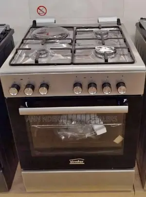 Von Simfer 60 by 60 Gas Cooker With Electric Hotpoint