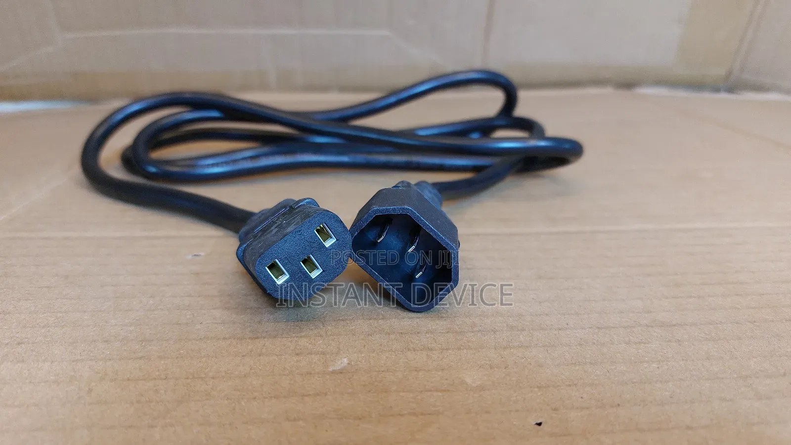 Back To Back Power Cord C14 Male To C13 Female