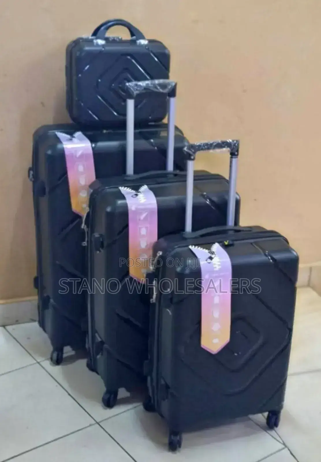 4 in 1 Unbreakable Rubber Suitcase