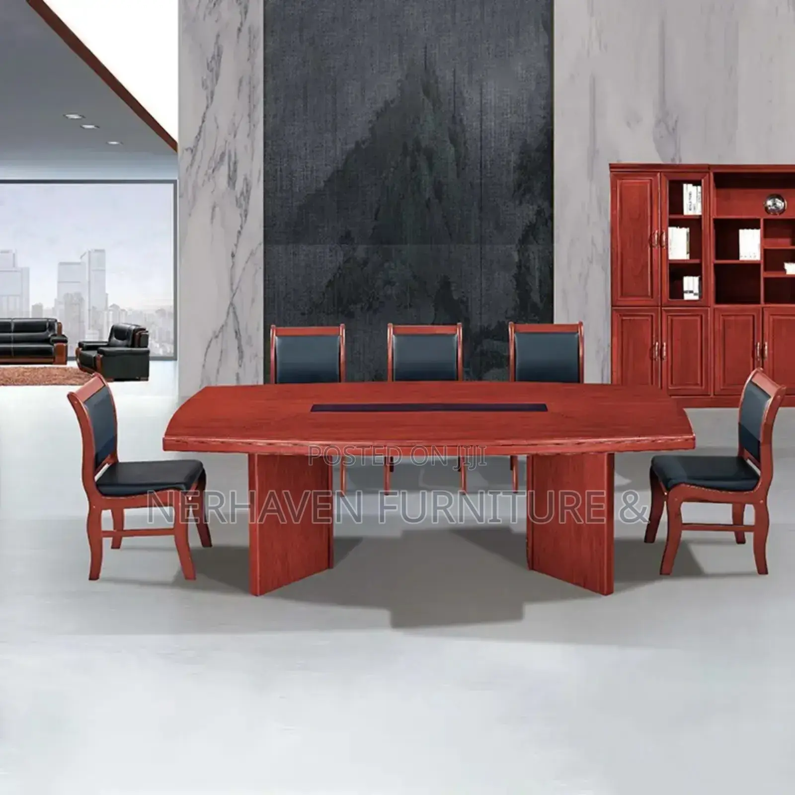 Modern Boardroom Table – Perfect For Executive Meetings