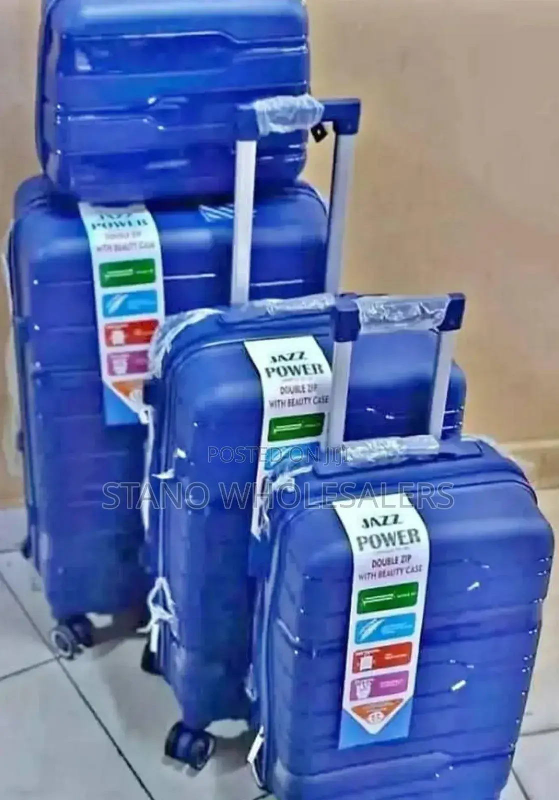 Luxurious Unbreakable 4 in 1 Rubber Suitcase