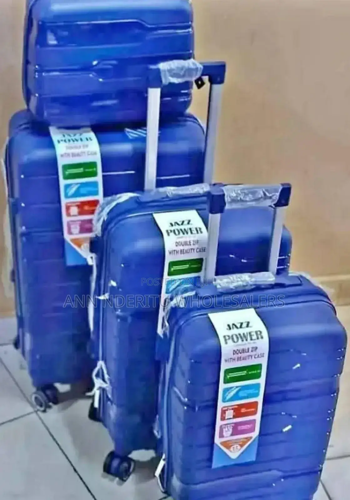 Luxurious Unbreakable 4 in 1 Rubber Suitcase