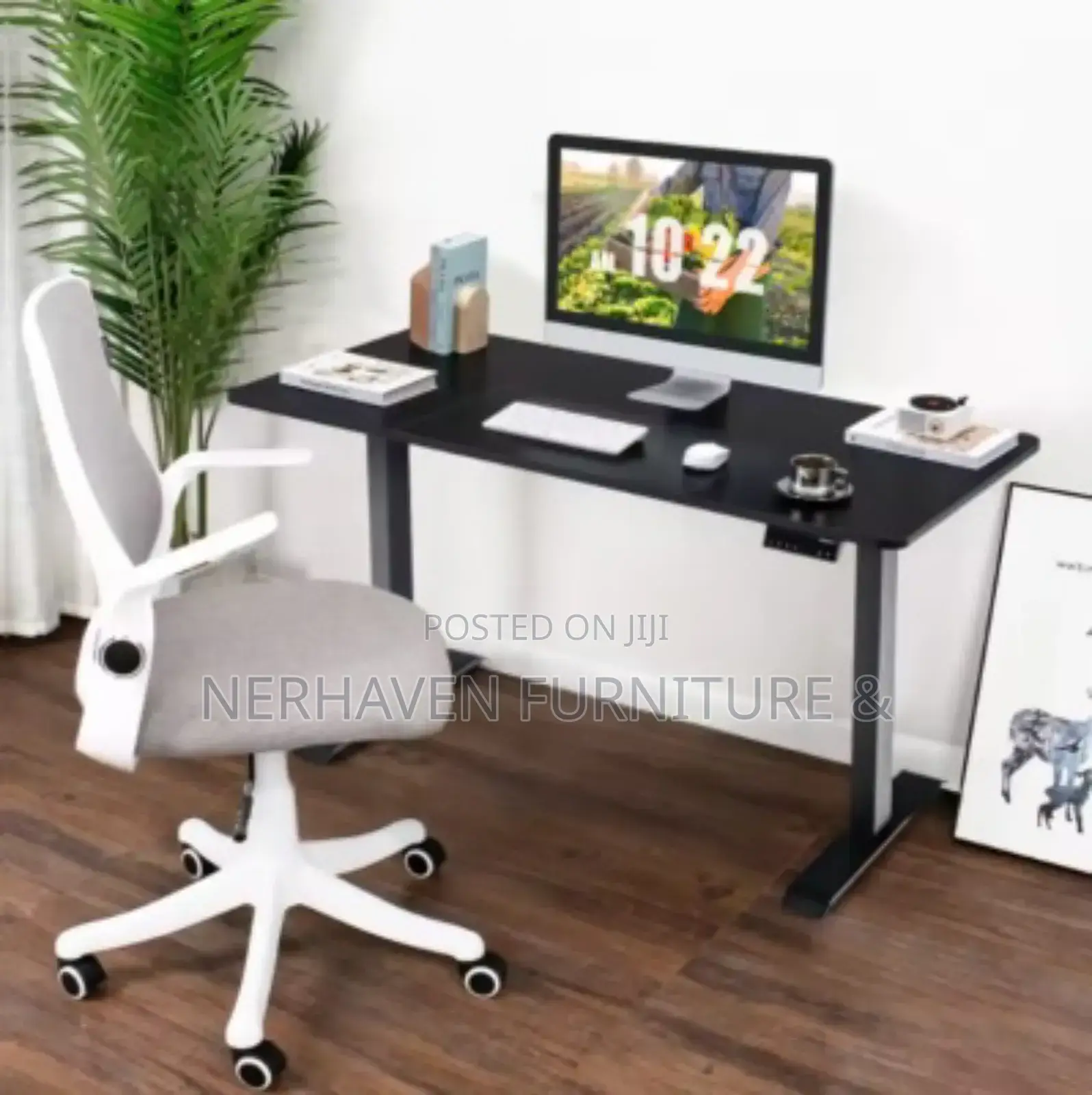 Modern Electric Desk – Sit Or Stand With Ease