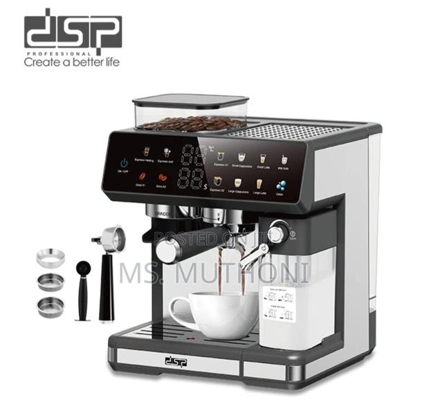DSP 3 in 1 Espresso Coffee Machine, 1350w, 20 Bar Pressure - thumbnail 2