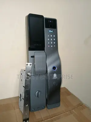 Smart Door Lock With Camera Cat Eye Remote Vedio Card Unlock Tuya Wifi