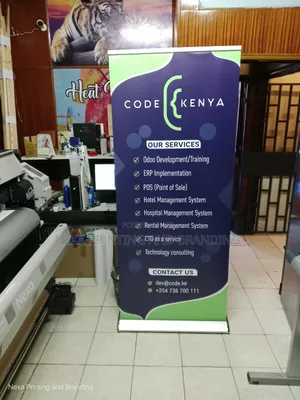 Banner Broadbase Roll-up Retractable Banner