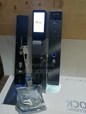 Tuya Remotely 3d Face Recognition Smart Door Lock With Camera