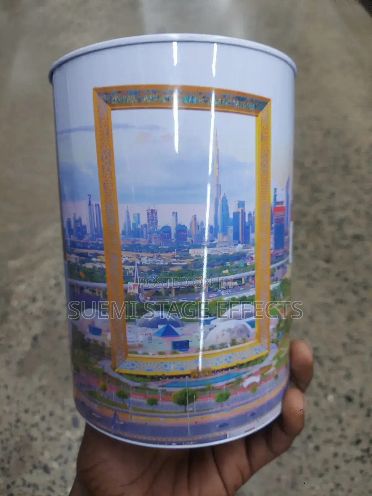 Large Dubai-Themed Piggy Bank — Save in Style! 