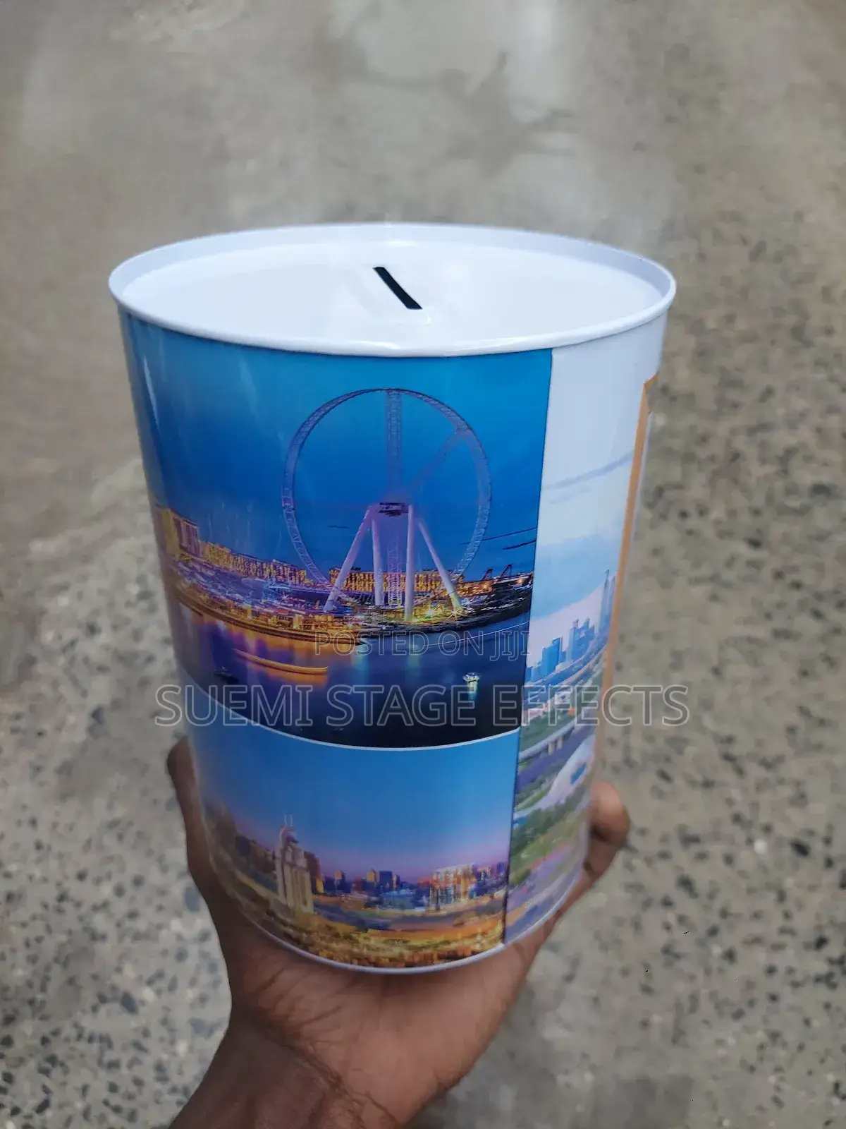 Large Dubai-Themed Piggy Bank — Save in Style! 