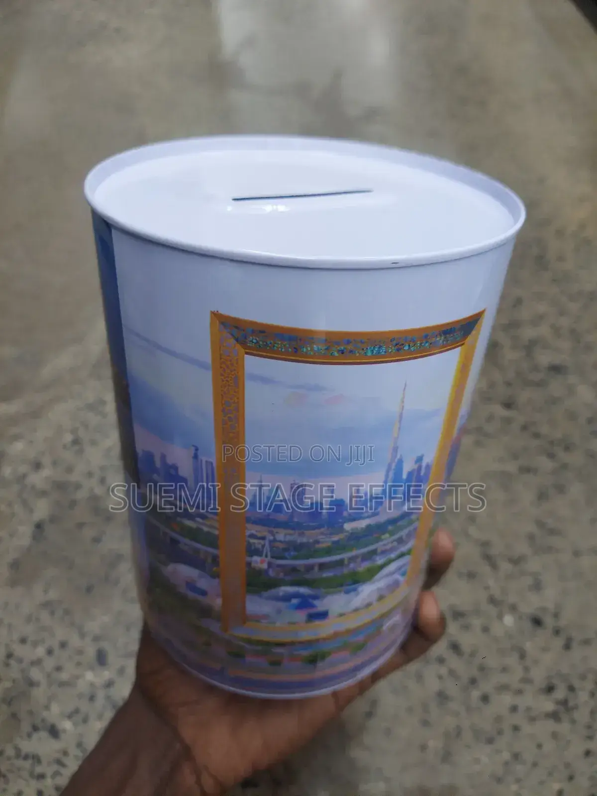 Large Dubai-Themed Piggy Bank — Save in Style! 