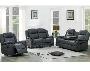 Home Sofa; Multi-Seat Recliner Sofa With Smooth Footrest Operation