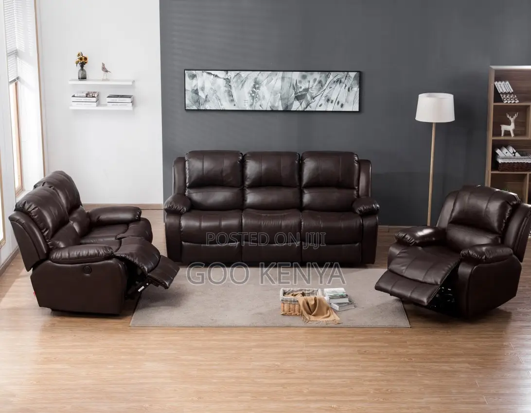 Home Sofa; Multi-Seat Recliner Sofa With Smooth Footrest Operation