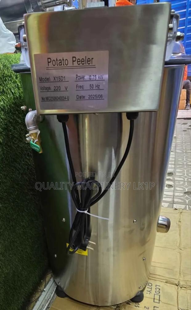 Electric Stainless Potato Pealer 10kgs