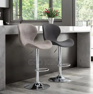 Home Bar Stool; Counter Height Bar Stool With Swivel Base