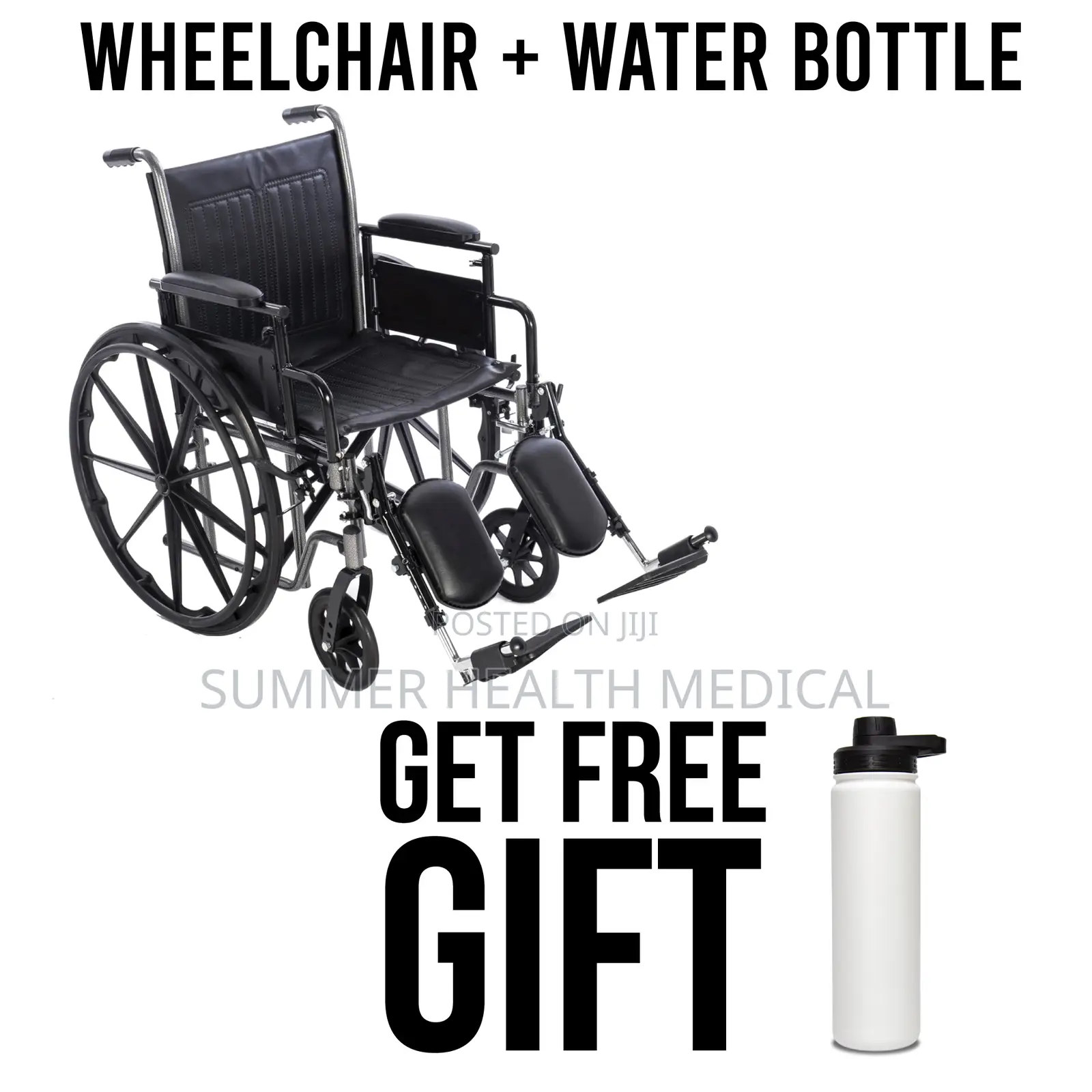 Wheel Chair + Water Bottle