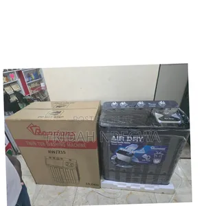 Black Ramtons 10kgs Top Load Twin Tub Washing Machine
