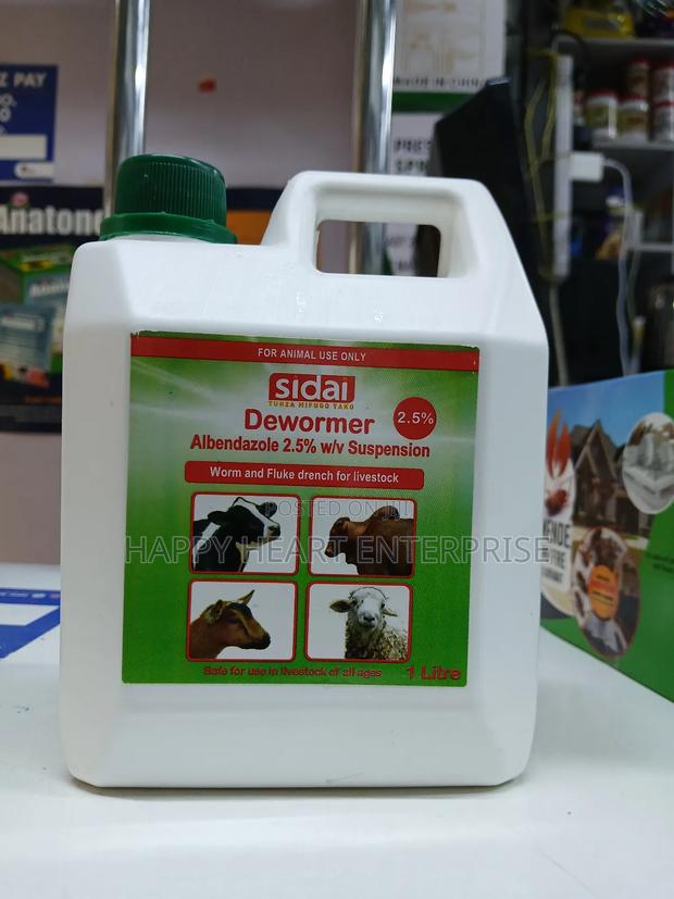 Albendazole 2.5% Dewormer (Sidai Dewormer)1 Litre - thumbnail 3