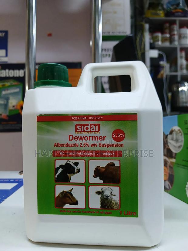 Albendazole 2.5% Dewormer (Sidai Dewormer)1 Litre - thumbnail 4
