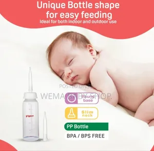 240ml Pigeon Baby Feeding Bottle With Long Nipple for Cleft Palate