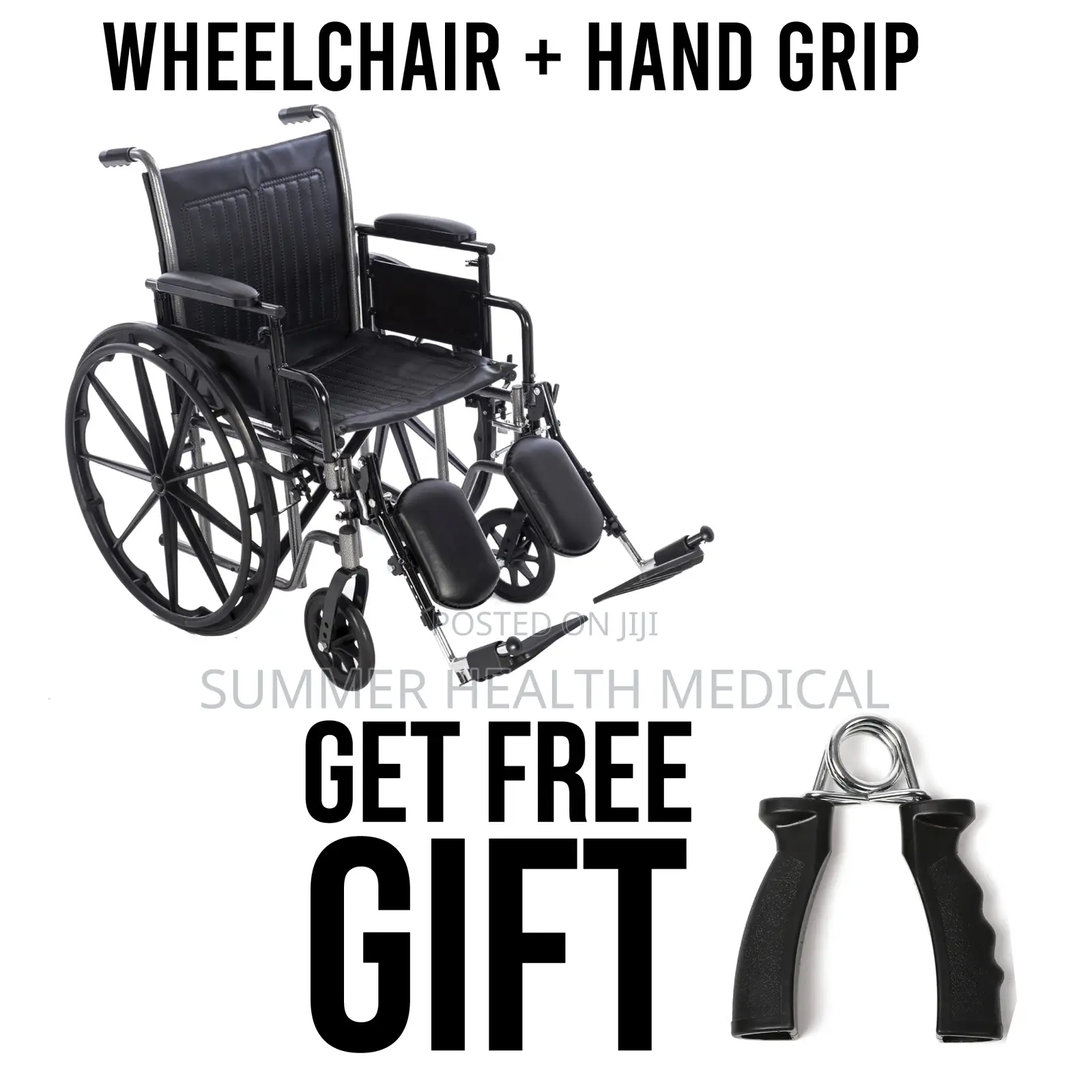 Wheel Chair + Hand Grip