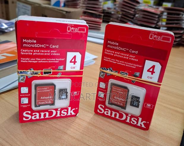 Sandisk Mobile Microsdhc Card 4gb
