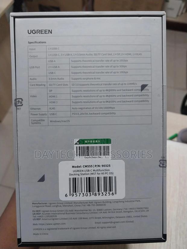 The Ugreen 12-in-1 Usb-C Multifunction Docking Station. - thumbnail 3