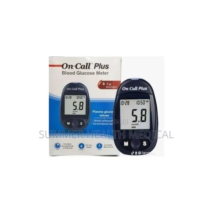 Glucometer on Call Plus BGM