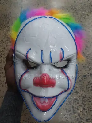 Pennywise Led Halloween Mask — Light Up the Scare! 