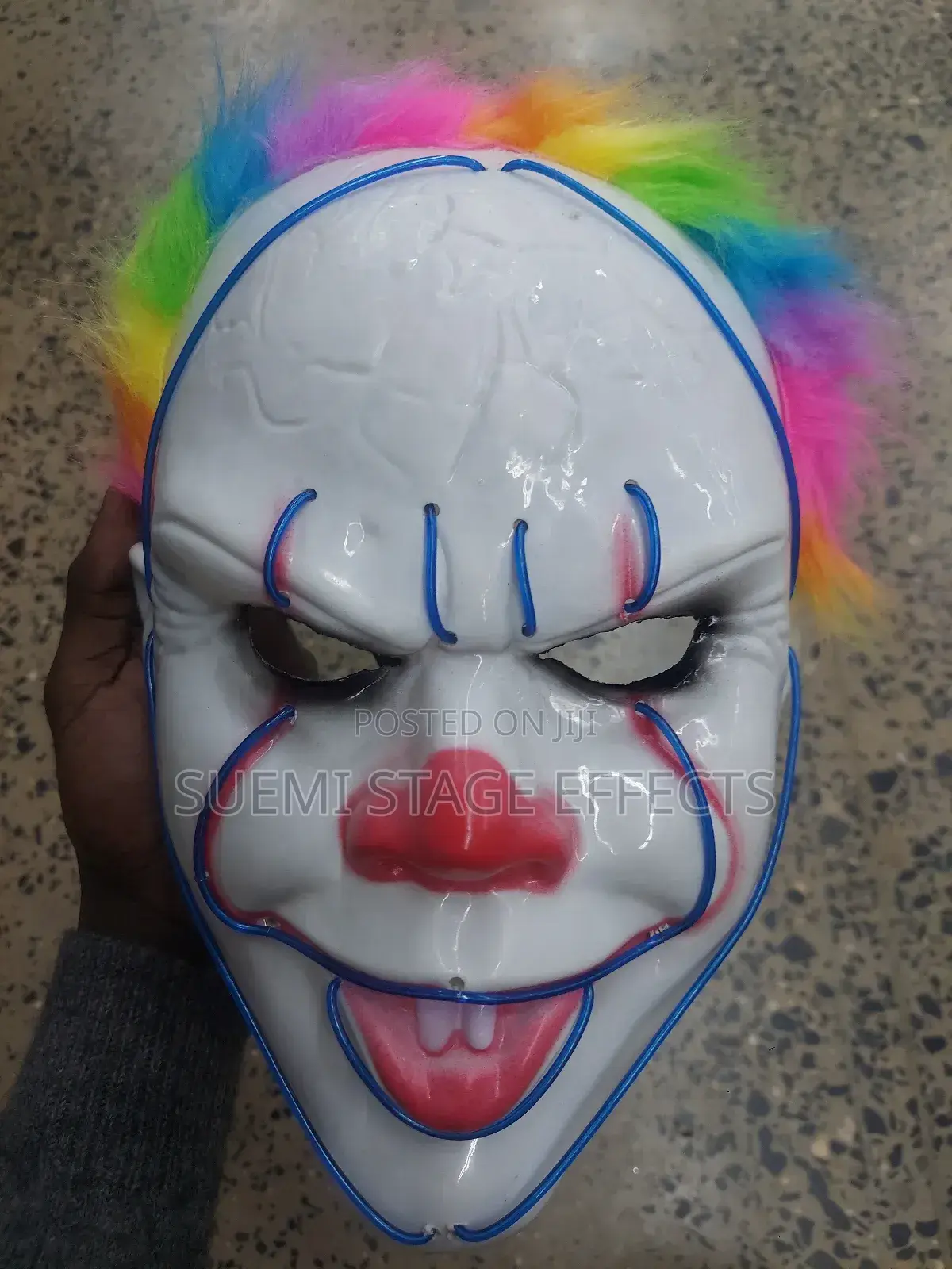 Pennywise Led Halloween Mask — Light Up the Scare! 