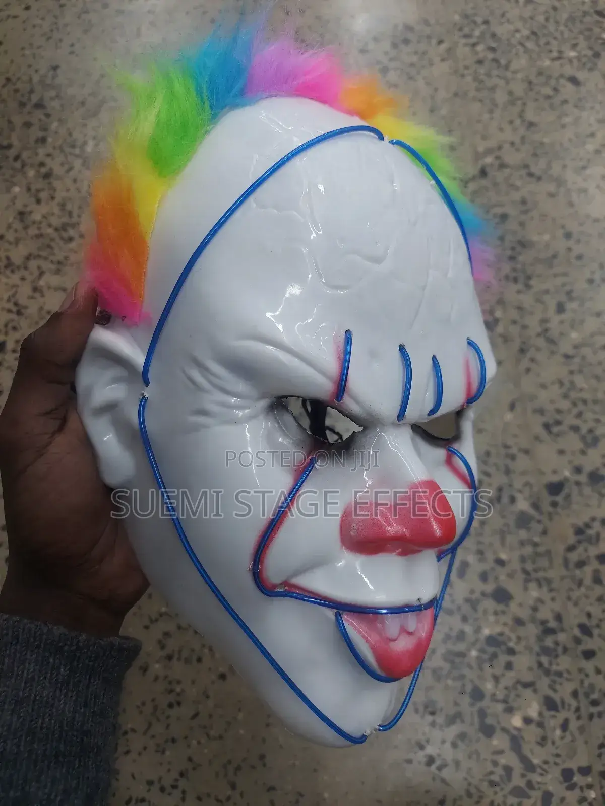Pennywise Led Halloween Mask — Light Up the Scare! 