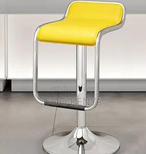 Home Counter Stool; Modern High Stool With Adjustable Swivel Base