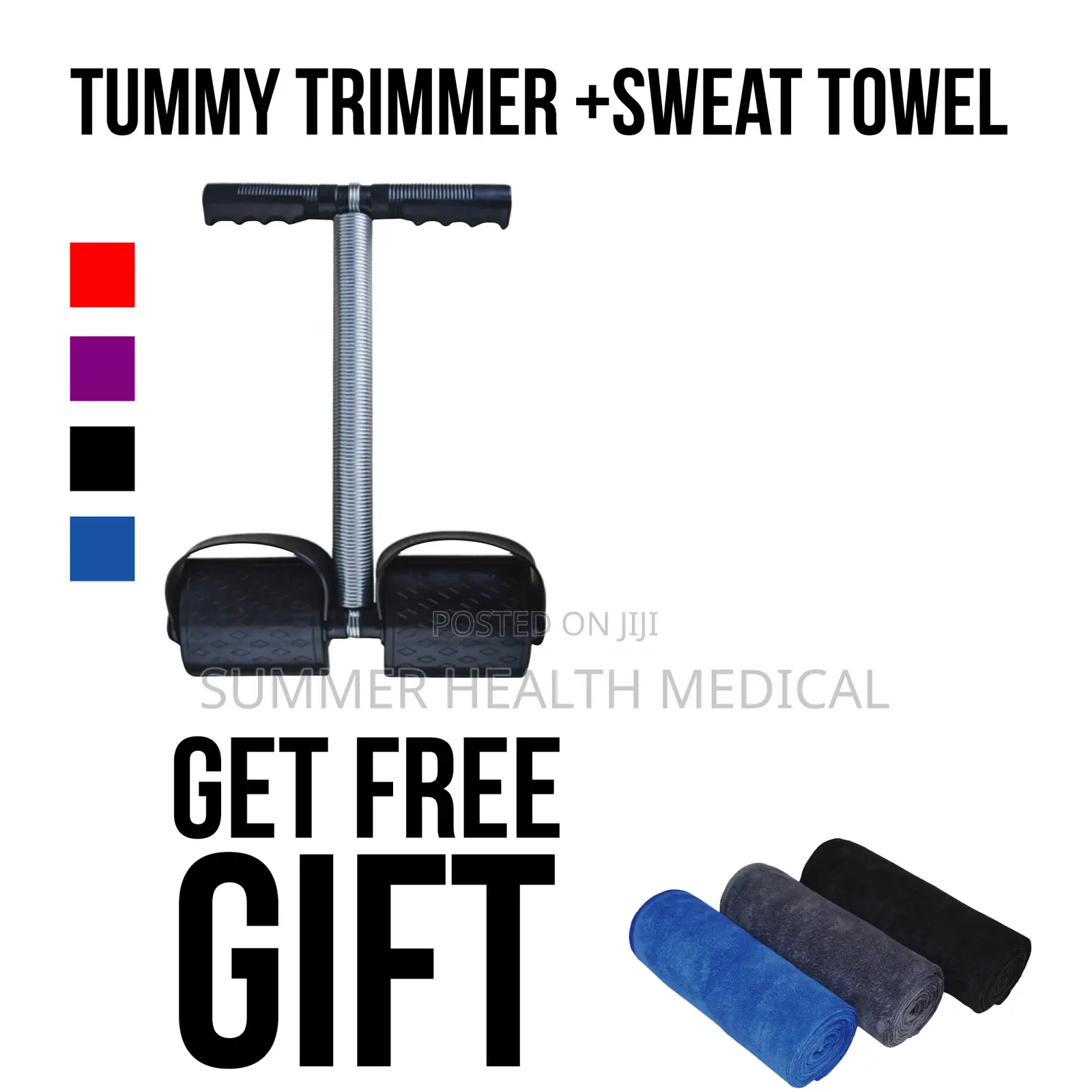 Tummy Trimer + Sweat Towel