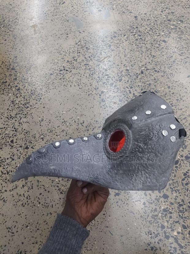 Plague Doctor Halloween Mask — Vintage Horror Style!