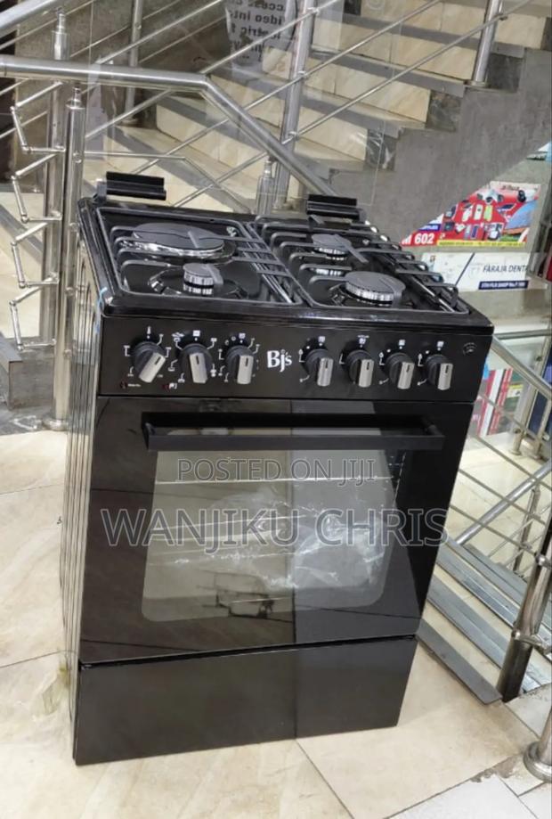 BJS 60*60 3+1 Black (Elite) Cooker/3+1 Cooker With Modern Oven